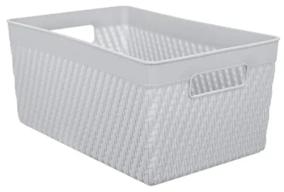 Obrázek produktu pro Úložný koš – organizér – univerzální – plastová nádoba – 16,5 x 25 cm