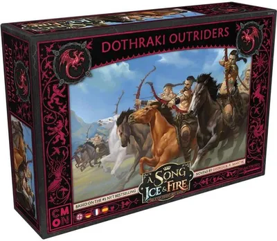 Image de CMND0152 - Dothraki Outriders - Song of Ice & Fire, pour 2 joueurs, à partir de 14 ans