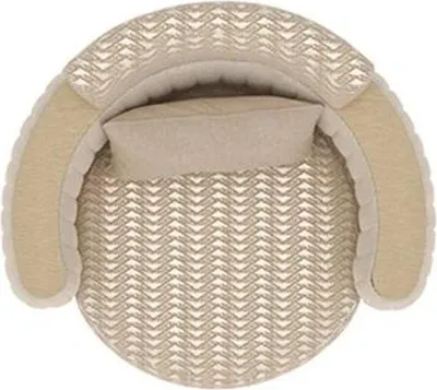 Immagine prodotto di Poltrona beige salotto mobili imbottiti design arredamento moderno nuovo