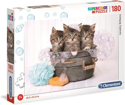 Produktbild von Puzzle Niedliche Kätzchen, 180 Teile