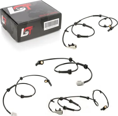 Produktbild von 4x ABS Sensor Raddrehzahl vorne hinten für NISSAN X-TRAIL T31 RENAULT KOLEOS I