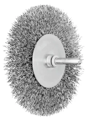 Image de PFERD TOOLS POS Brosse circulaire non torsadée RBU tige 6 mm fil d'acier