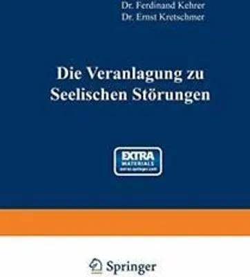 Obrázok produktu pre Die Veranlagung zu seelischen Störungen