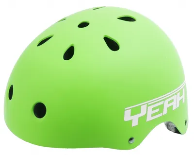 Image de Casque de BMX freestyle vert mat, taille L (58-61 cm)