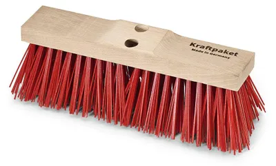 Produktbild von Straßenbesen Kraftpaket Elaston m.2 Stiellöchern Sattelholz L.400mm Kraftpaket