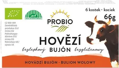 Immagine prodotto di PROBIO - Brodo di manzo, cubetti 6 x 0,5 l, 66 g