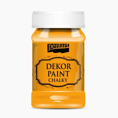 Produktbild von PENTART Dekorfarbe Chalky, 100 ml, Orange