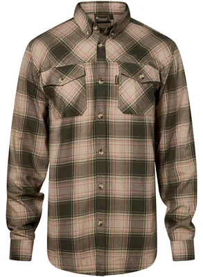Produktbild von Pinewood 5370 Finnveden Forest Flanell Hemd Olive/D.Green (151) M