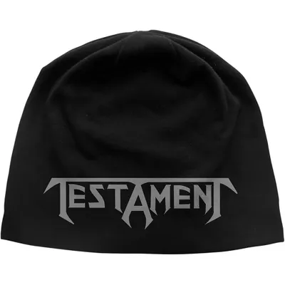 Produktbild von Testament - Logo Uni Mütze Hut - schwarz