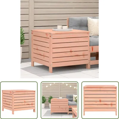 Produktbild von The Living Store Gartenhocker 62x63,5x53,5 cm Massivholz Douglasie