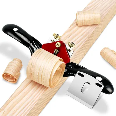 Image de Rabot à bois réglable - Outil à main pour sculpteurs sur bois - 1 pièce - 9 pouces