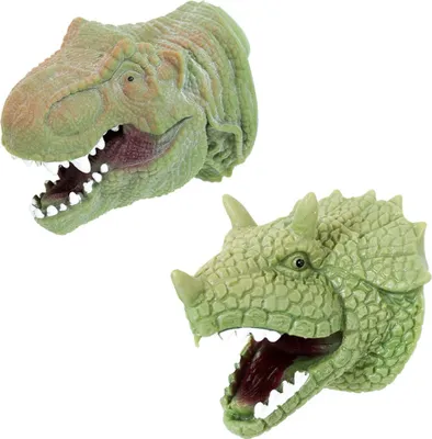 Produktbild von Fingerpuppe Dinosaurier - 4fach sortiert - ca. 6 cm
