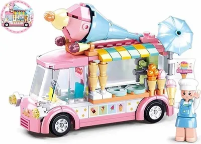 Produktbild von Sluban Girls Dream Eiswagen M38-B0993A