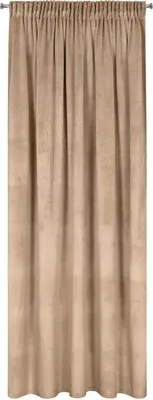 Produktbild von Vorhang ROSA dunkelbeige 140X270 Kräsuelband