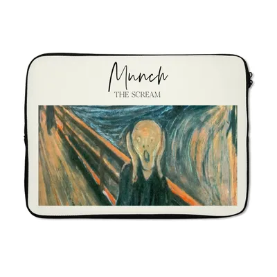 Obrázek produktu pro Pouzdro na notebook 13 palců Výkřik - Munch - Staří mistři Brašna na notebook