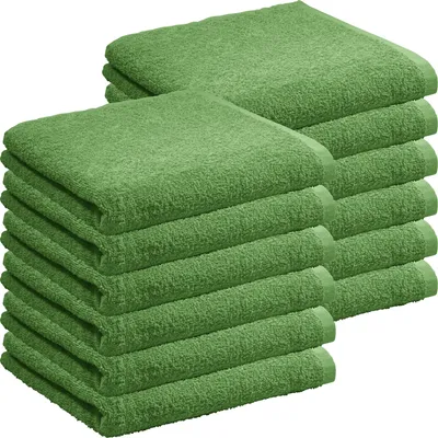Produktbild von REDBEST Handtuch Oceanside" 12er-Pack grün 50x80 cm"