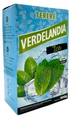 Immagine prodotto di Yerba mate Verdelandia Menta ICE 500g - Yerba mate brasiliana al menta