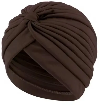 Obrázek produktu pro CHPN – Turban – Dámská čelenka – Šátek na hlavu – Čepice – Šátek – Čelenka – Hnědá – Dámská čepice – Čepice – Čepice pro pacienty s chemoterapií