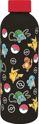Image de Bouteille en acier 3D Pokémon de 800 ml PK00043
