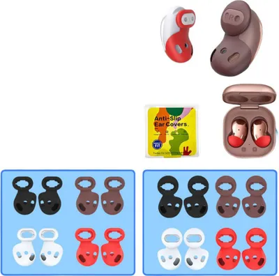 Produktbild von INF Galaxy Buds Live Silikon Ohrstöpsel, 8 Paare, Staubdicht, Wasserdicht