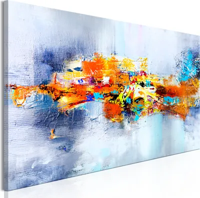 Produktbild von Modernes Wandbild a-A-0727-b-a (150x50 cm) - 1 Teilig Bilder Fotografie auf Leinwand Foto Bild Dekoration Wand Bilder Kunstdruck ABSTRAKT