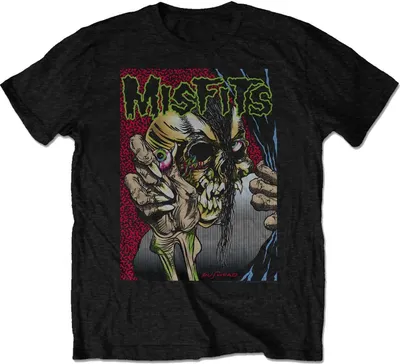 Obrázek produktu pro Misfits - Tričko "Pushead" pro muže/dámy Uni RO2249 (M) (Black)
