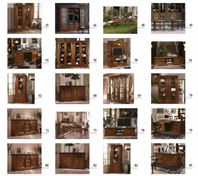 Produktbild von Fernsehschrank Anbauwand Wohnwand TV Schrankwand Massivholz Landhaus Massivholz