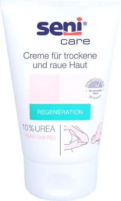 Produktbild von Seni Care Hautschutzcreme mit 10% Urea parfumfrei, 100 ml Creme