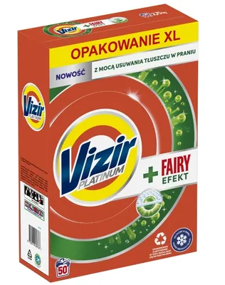 Obrázok produktu pre Vizir Platinum Fairy Effect prací prášok 2,75 kg