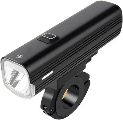 Immagine prodotto di Lampada per bicicletta leggera con 1000 lumen, ricaricabile tramite USB, adatta per manubrio, mountain bike e bici da corsa