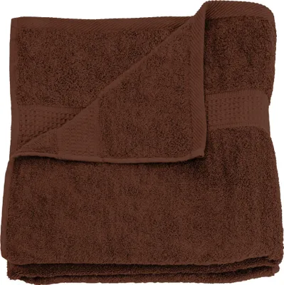 Produktbild von Handtuch braun 50x100 cm Baumwolle schnelltrocknend Frottee Frottiertuch