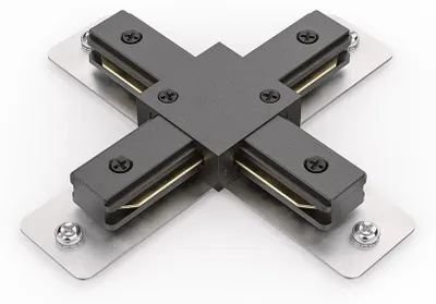 Produktbild von hoftronic X-Verbinder 1-Phasen Stromschiene Schwarz IP20