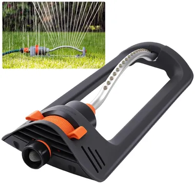 Image de Arroseur rotatif - Arroseur de jardin - Gicleur - Arroseur pour pelouse - Système d'irrigation - Matériaux robustes - 19 buses