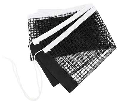 Produktbild von 1,75 m langes Tischtennisnetz – Nylon-Ersatznetz – Tragbares Pingpongnetz – Schwarz