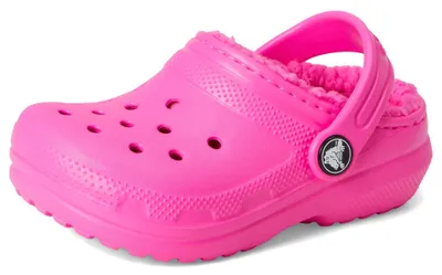 Produktbild von Crocs Uni Kinder Classic Lined Clog T, Rose, 9 UK Child