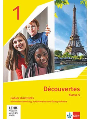 Immagine prodotto di Découvertes 1. Ausgabe 1. oder 2. Fremdsprache. Cahier d'activités 1 speziell für die Klasse 5 mit Mediensammlung und Vokabeltrainer 1. Lernjahr