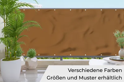 Obrázek produktu pro MuchoWow® Balkonová zástěna na ochranu soukromí -  - 100x500 cm