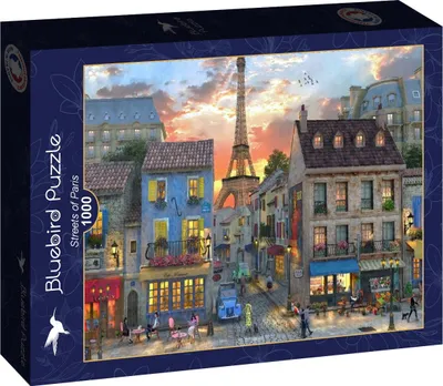 Obrázok produktu pre Bluebird Puzzle Puzzlemotiv Ulice Paríža - 1000 dielikov Puzzle