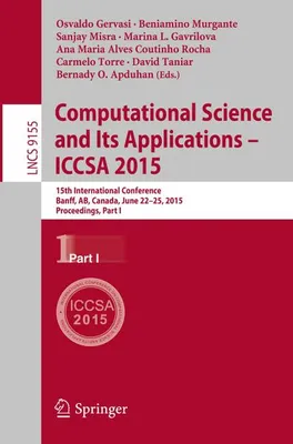 Obrázek produktu pro Computational Science and Its Applications -- ICCSA 2015