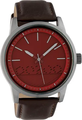Produktbild von Oozoo Leder Damen Uhr Analog Quarzuhr Armband braun Timepieces D2UOC10306