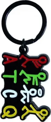 Produktbild von A Tribe Called Quest Stick Figures Logo Schlüsselanhänger