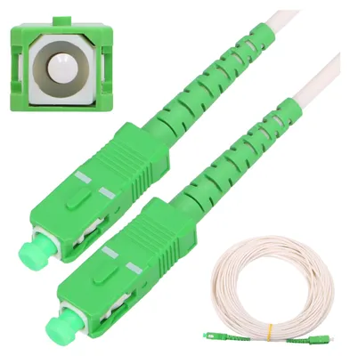Obrázek produktu pro Extralink SC/APC-SC/APC patchcord Patchcord kabel Optický kabel LSOH, single mode, simplex, G.657A2, 3 mm, 30 m