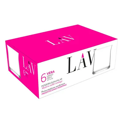 Image de Set de verres LAV Vera 360 ml 6 pièces