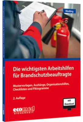 Produktbild von Die wichtigsten Arbeitshilfen für Brandschutzbeauftragte
