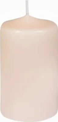 Produktbild von Premium Stumpenkerzen Samtrosa 100 x 60 mm, 1 Stück