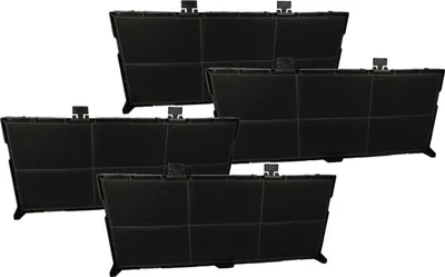 Produktbild von vhbw 4x Aktivkohlefilter kompatibel mit Siemens LI97RA560/04, LI97RA560/03, LI97RA561, LI97RA56005, LI97RA56003, LI97RA560/05 Dunstabzugshaube