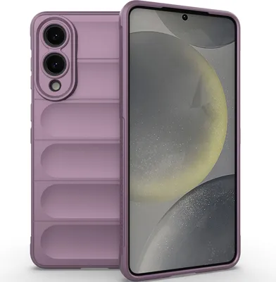 Immagine prodotto di Custodia per Samsung Galaxy S25 Edge Custodia protettiva in silicone TPU morbido antiurto Viola