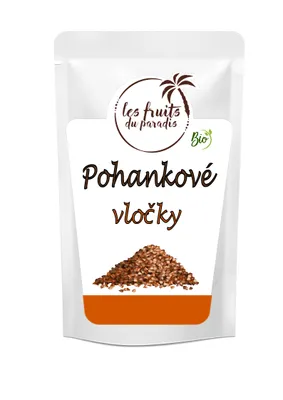 Obrázek produktu pro Pohankové vločky1 kg LES FRUITS DU PARADIS