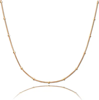 Image de Balia Colliers 45cm plaqué or jaune 750 JBEK103V