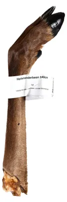 Obrázok produktu pre Lutopet: Hlodavčí hračka pre psov – s kožúškom – 40 cm – Sušená hračka na žuvanie pre psov